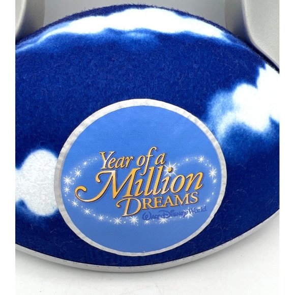 2008 Year of a Million Dreams Mickey Mouse Ears Hat Adult Walt Disney World - Picture 2 of 4